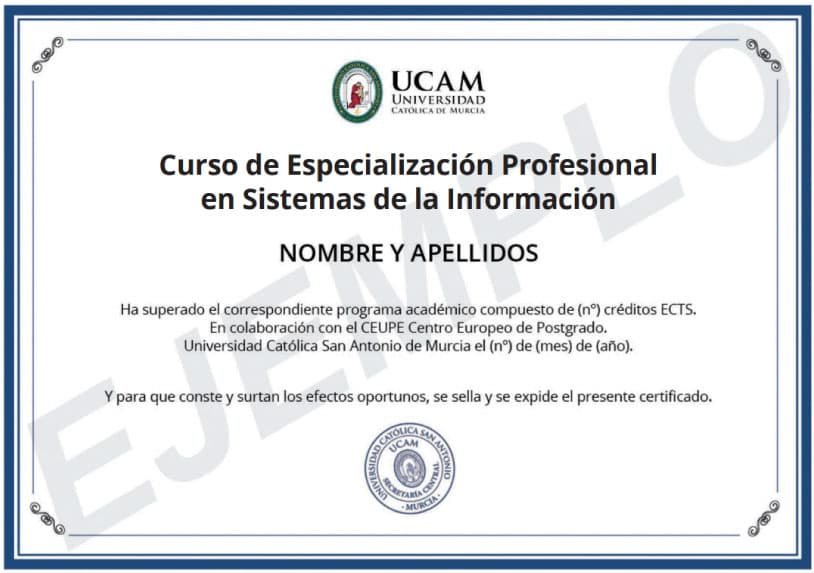 Titulación Europea Internacional - UCAM